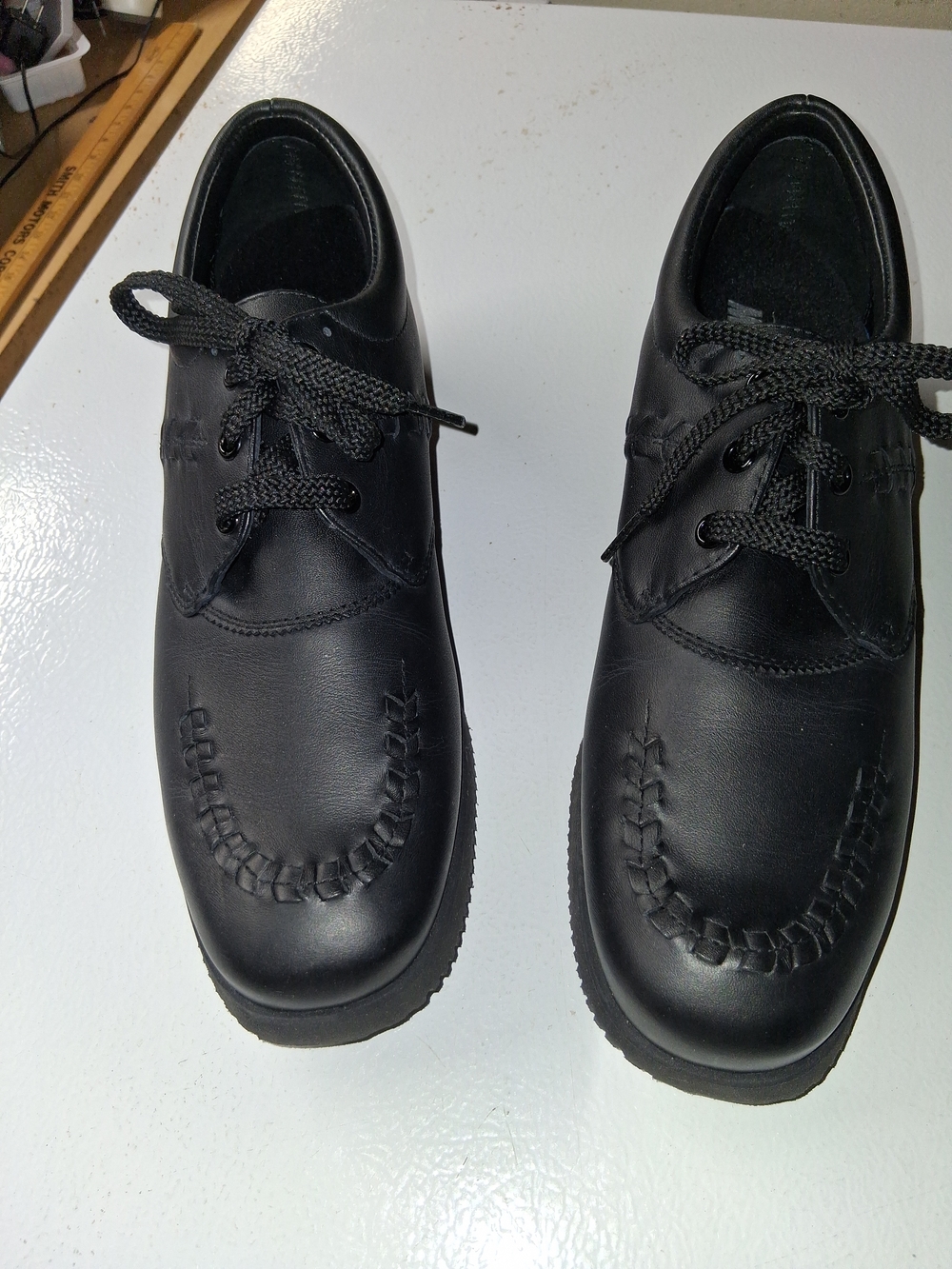 DREW Women’s Black Lace-Up Comfort Shoes